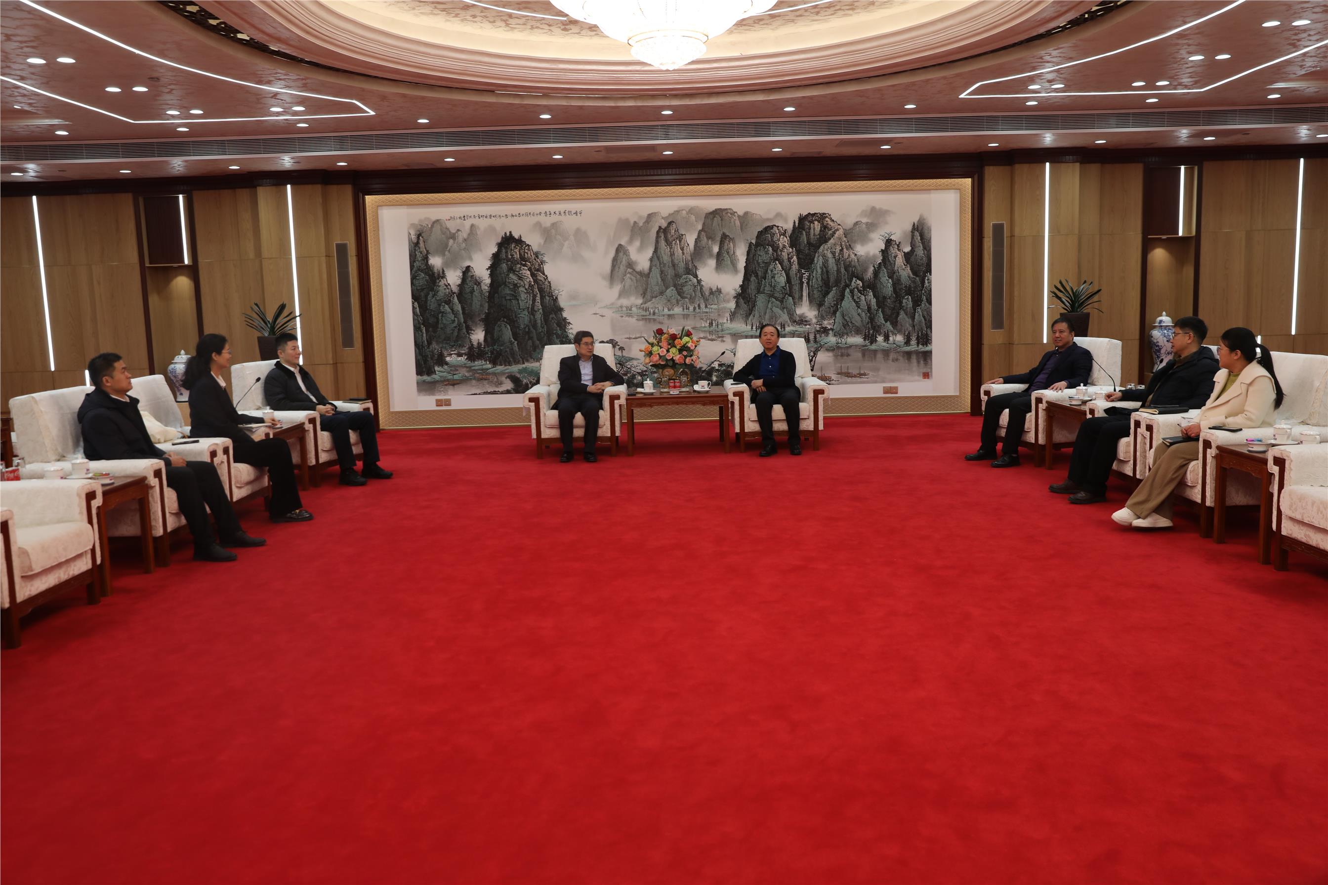 中国工商银行山东省分行国际业务部总经理付忠来集团调研   