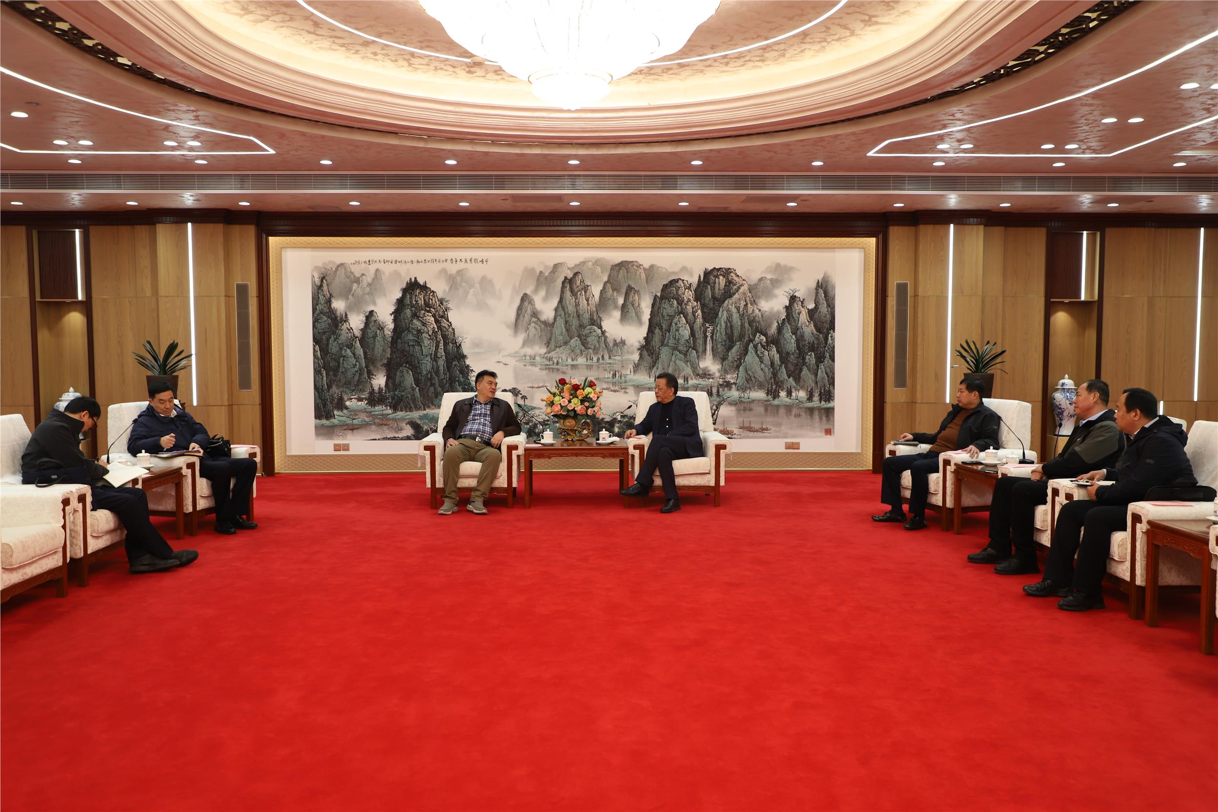 东营海事局党委书记、局长张春廷来集团调研